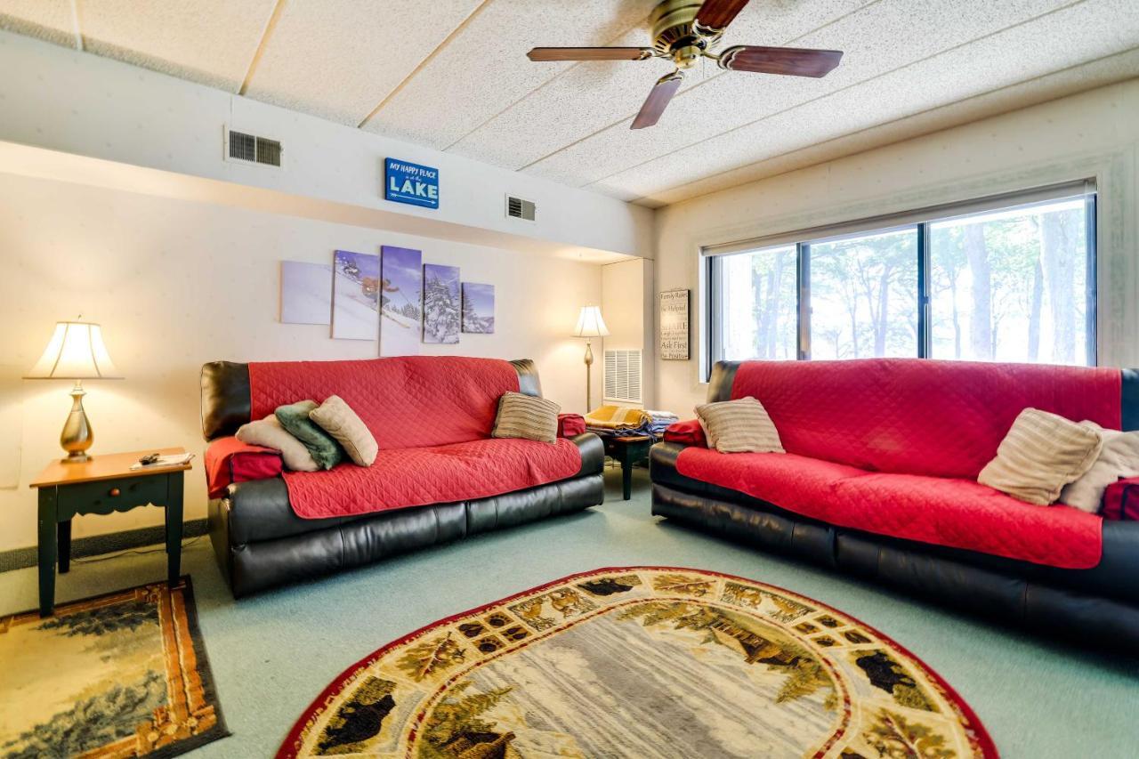 Lakefront Condo With Pool Access-1Min To Big Boulder! Lake Harmony Exteriör bild